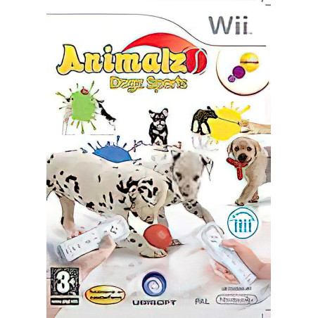 Videojuego Animalz: Dogz Sports para Wii | Diversión y Aventuras con Cachorros