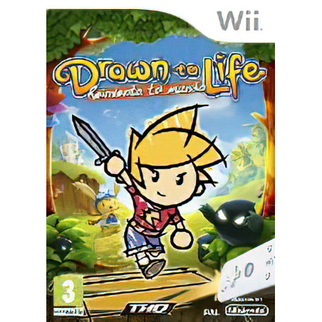 Videojuego Drawn to Life 2: Reinventa tu Mundo para Wii - Crea tu Aventura