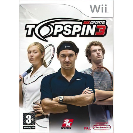 Top Spin 3 para Wii - Videojuego de tenis definitivo