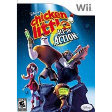 Videojuego Chicken Little As En Accion para Wii