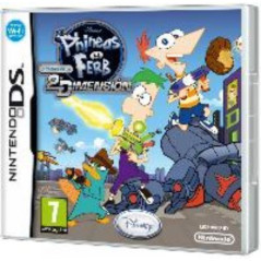 Videojuego Phineas y Ferb: A través de la Segunda Dimensión para Nintendo DS