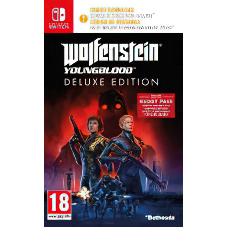 Videojuego Wolfenstein Youngblood Deluxe DLC para Switch | RetroPlayZone