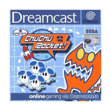 Videojuego Chuchu Rocket! para Sega Dreamcast - Puzzles y Diversión