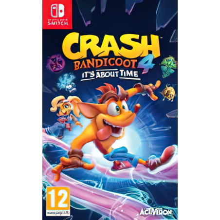 Descubre el videojuego Crash Bandicoot 4 para Switch