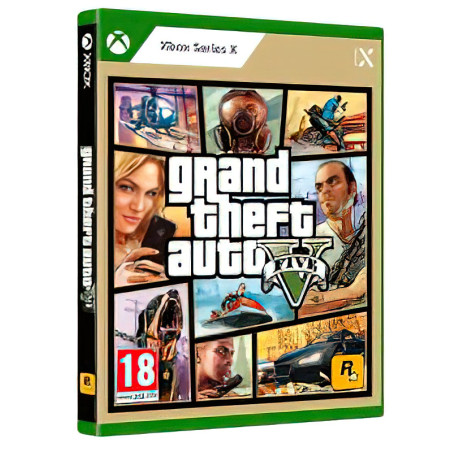 Videojuego Grand Theft Auto V para XBox Series X - RetroPlayZone