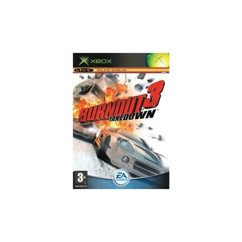 BURNOUT 3 TAKEDOWN - XBOX- ES BURNOUT 3 TAKEDOWN - XBOX- ES