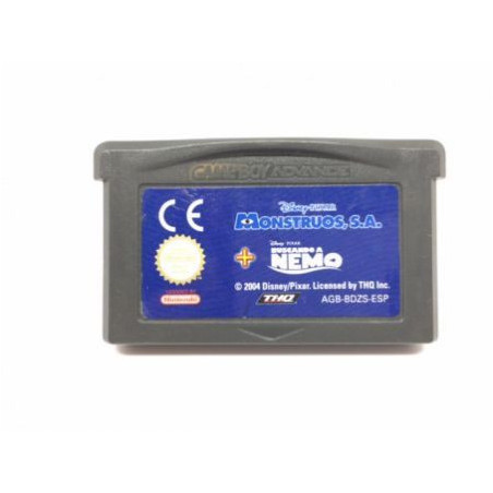 Videojuego Monstruos SA Buscando a Nemo - GB Advance