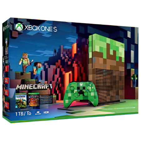 Comprar Consola Microsoft Xbox One S 1TB Ed. Minecraft