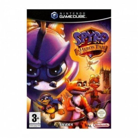 Videojuego Spyro a Hero's Tail para GameCube | Aventura Épica