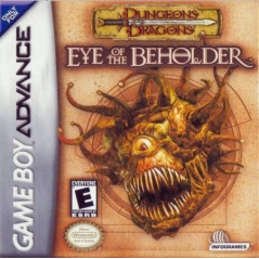 Videojuego Dungeon Dragons Eye of the Beholder para GB Advance