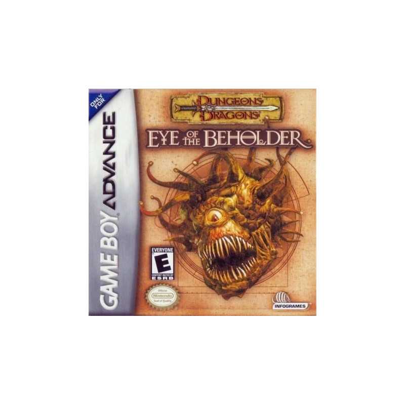 Dungeon Dragons Eye of the Beholder - GB Advance Dungeon Dragons Eye of the Beholder - GB Advance