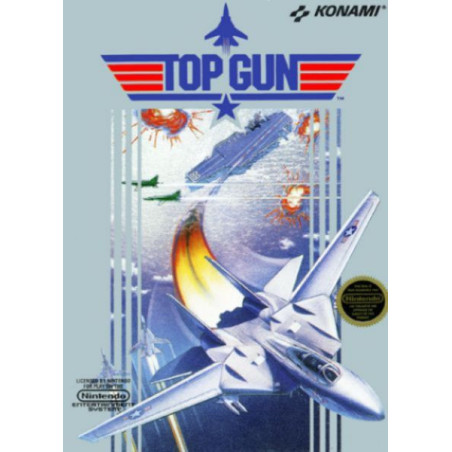 Videojuego Top Gun para Nintendo NES – Estrategia y Acción