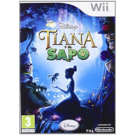 Videojuego Disney Tiana y el Sapo para Wii - Aventura mágica