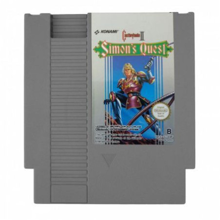 Videojuego Castlevania II: Simon's Quest para Nintendo NES