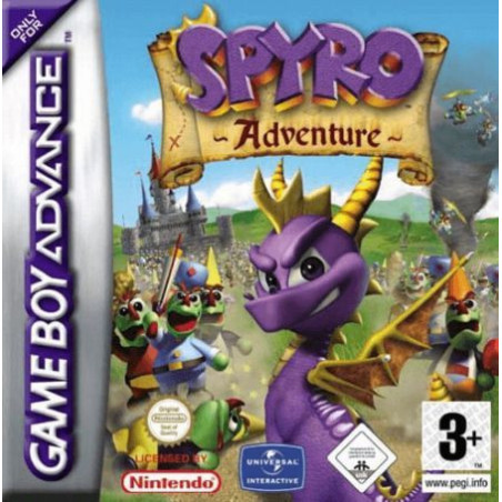 Videojuego Spyro Adventure para GB Advance