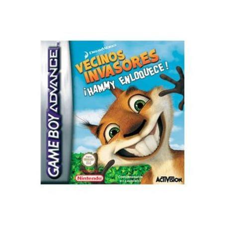 Videojuego Vecinos Invasores para GameBoy Advance