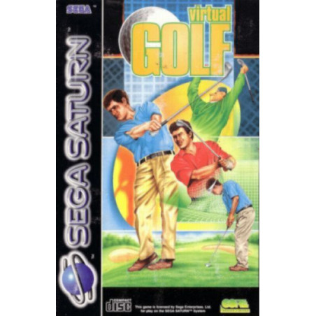 Videojuego Virtual Golf para Sega Saturn | RetroPlayZone