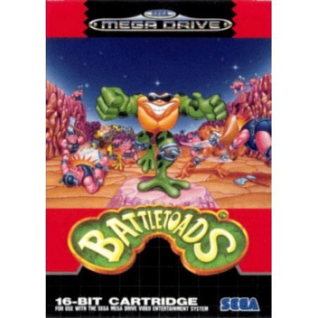 Videojuego BATTLETOADS para Mega Drive - RetroPlayZone