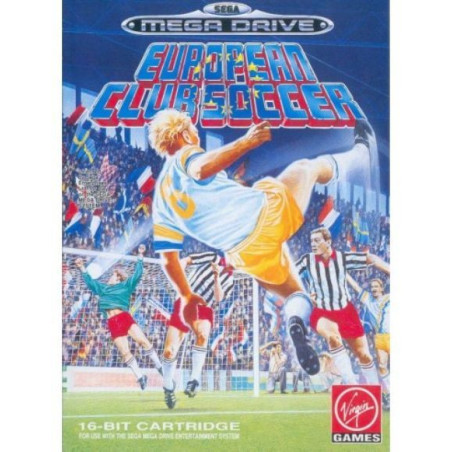 Videojuego European Club Soccer para Mega Drive | RetroPlayZone