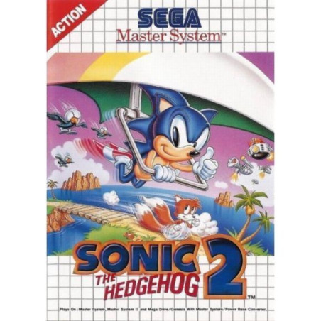 Videojuego SONIC 2 THE HEDGEHOG para Master System | RetroPlayZone