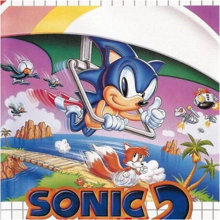 Videojuego Sonic The Hedgehog 2 para Master System | Retro