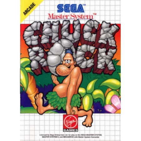 Videojuego Chuck Rock para Master System | RetroPlayZone