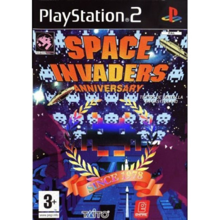 Videojuego Space Invaders Anniversary para Playstation 2 - RetroPlayZone