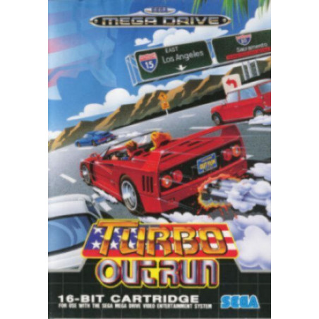 Turbo Outrun (sin manual) - Mega Drive