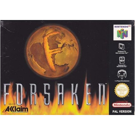 Videojuego Forsaken para Nintendo 64