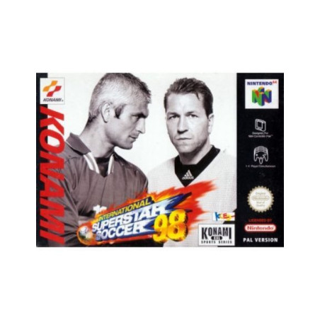 Videojuego International Superstar Soccer 98 para Nintendo 64