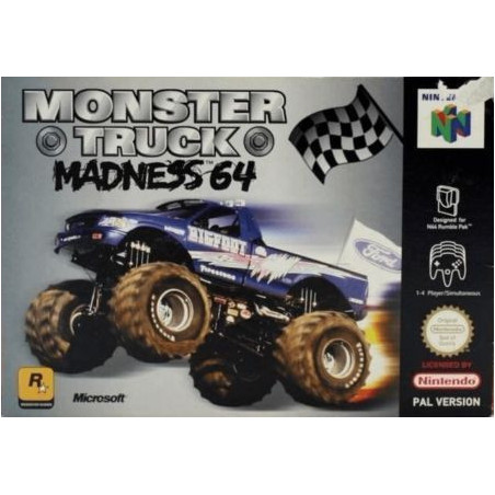 Videojuego Monster Truck Madness 64 para Nintendo 64 | RetroPlayZone