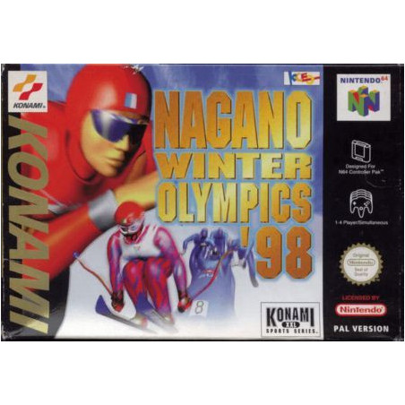 Videojuego Nagano Winter Olympics '98 para Nintendo 64 - RetroPlayZone