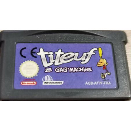 Videojuego Titeuf la maquina de bromas para GB Advance