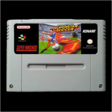 Videojuego International Superstar Soccer para Super Nintendo