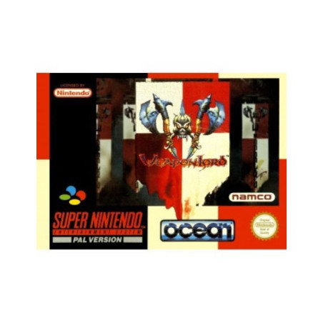 Videojuego WeaponLord para Super Nintendo