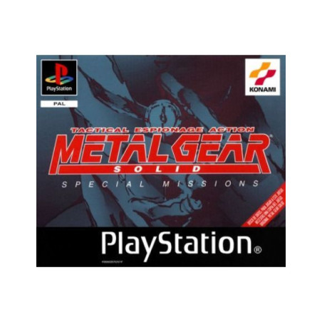 Metal Gear Solid Special Missions (SP) - PS1