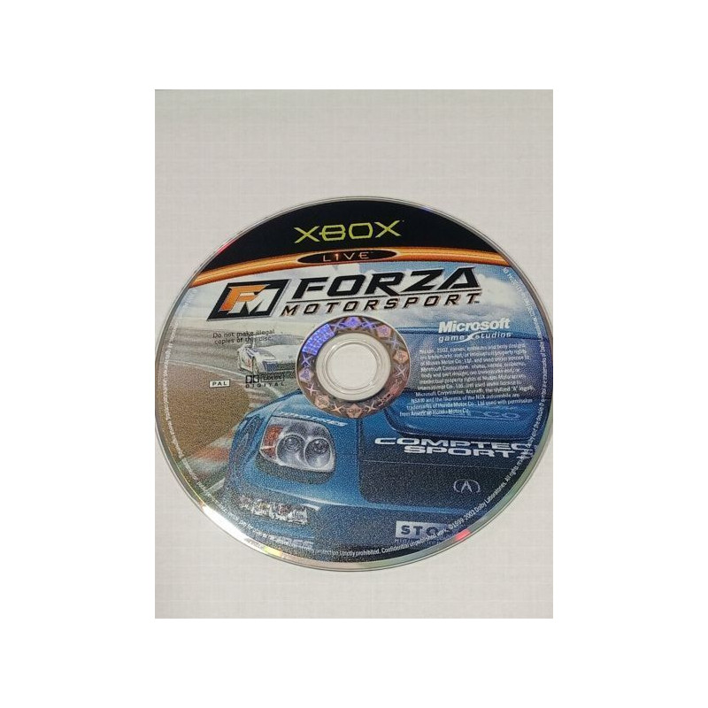 Forza Motorsport (Sólo CD) XBOX Forza Motorsport (Sólo CD) XBOX