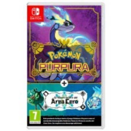 Videojuego Pokémon Púrpura para Switch: Tesoro Oculto del Área
