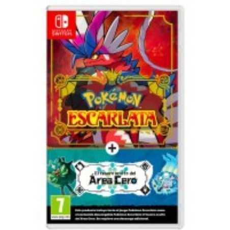 Videojuego Pokemon Escarlata para Switch | Aventura y Expansión