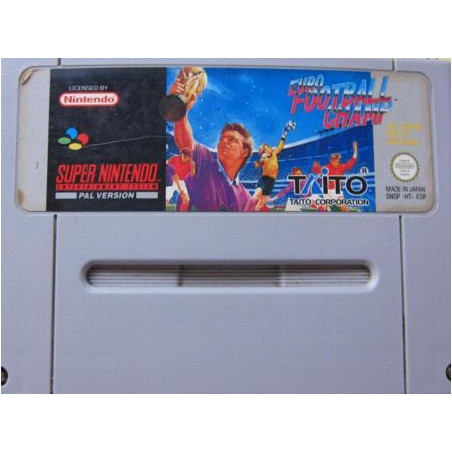 Videojuego Euro Football Champ para SNES - RetroPlayZone
