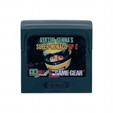 Videojuego Ayrton Senna's Super Mónaco GP II para Game Gear - RetroPlayZone
