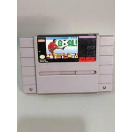 Videojuego GOAL para Super Nintendo - Experiencia de fútbol auténtica