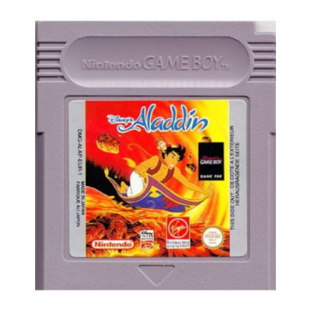 Videojuego Disney's Aladdin para GameBoy - Aventura Clásica 8 Bits