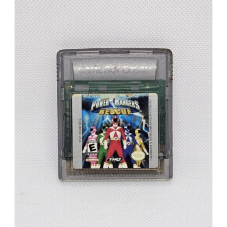Videojuego Power Rangers Rescuel para GameBoy | RetroPlayZone