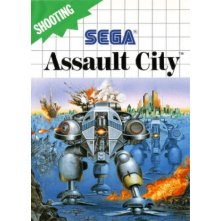 Videojuego Assault City para Master System: Revive el clásico