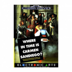 Videojuego Where in Time is Carmen Sandiego para Mega Drive
