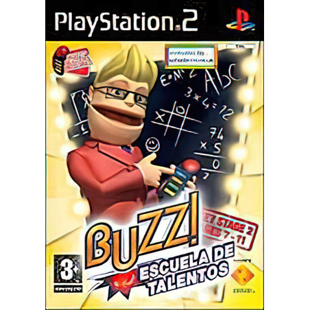 Videojuego Buzz Escuela de Talentos Quiz para Playstation 2
